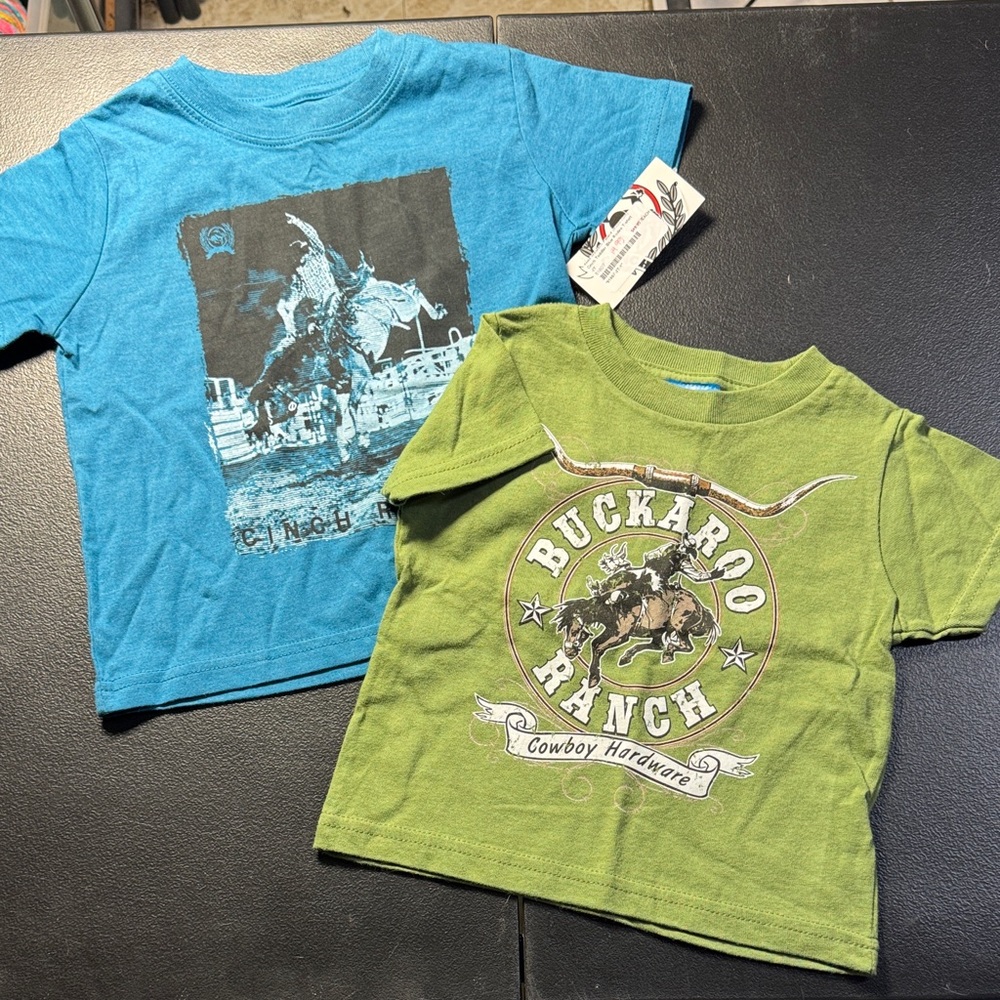 Cinch & Cowboy Hardware Bronc Graphic Tee for Kids